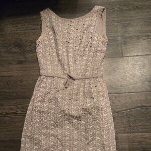 Adorable Vintage Eyelet Cotton Dress
